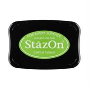  Staz On Solvent Ink Pad, 052 Cactus Green